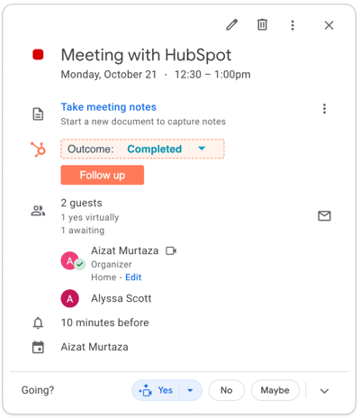 sales hub in google calendar_2