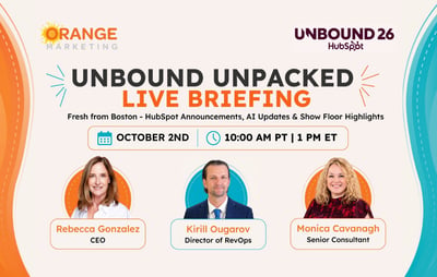 LIVE SESSION OCT 2 Fresh From Boston Unpacking HubSpot UNBOUND 2026 Announcements