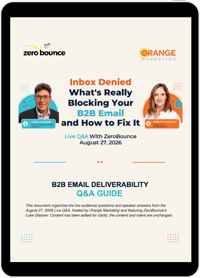 Q&A B2B Email Presentation and PDF
