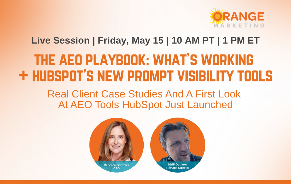 aeo playbook and live demo of hubspot's new aeo prompt tools