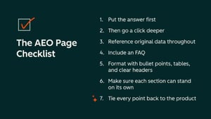 aeo checklist