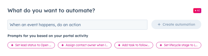 ai-powered recommendations in automation overview