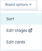 board settings hubspot