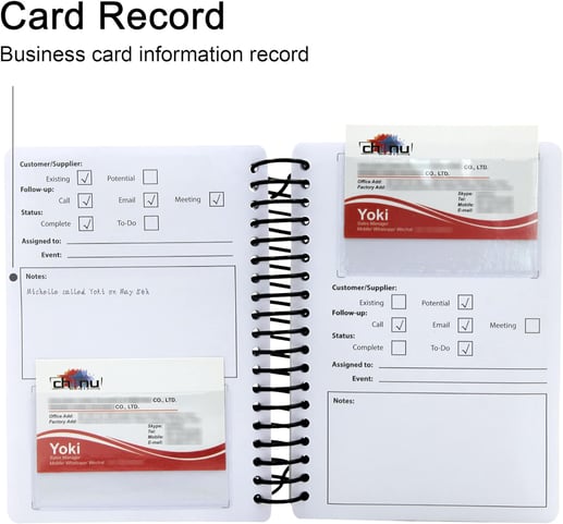 business card organizer