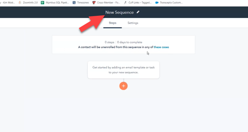 hubspot sequence examples