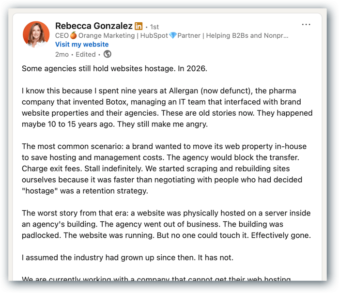 rebecca gonzalez_linkedin_orange marketing_hubspot