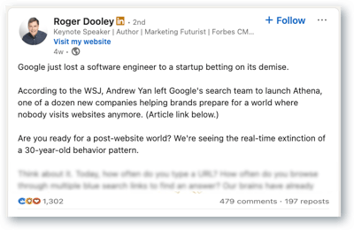 roger dooley linkedin
