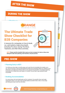 trade show checklist_hubspot tips
