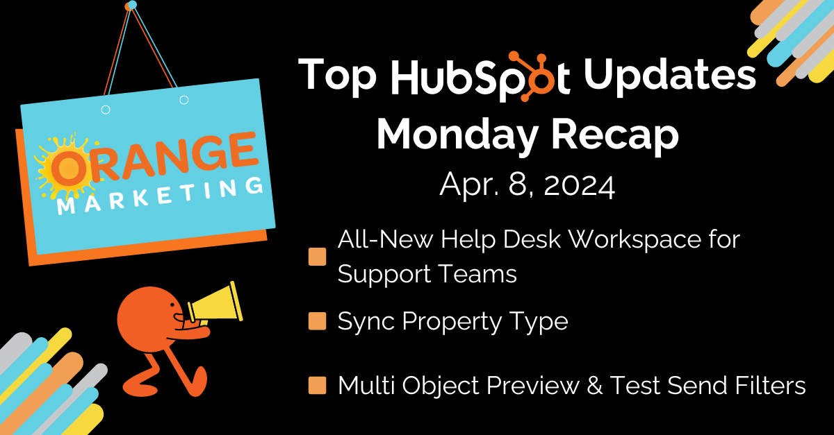hubspot help desk sync properties and multi-object preview and test