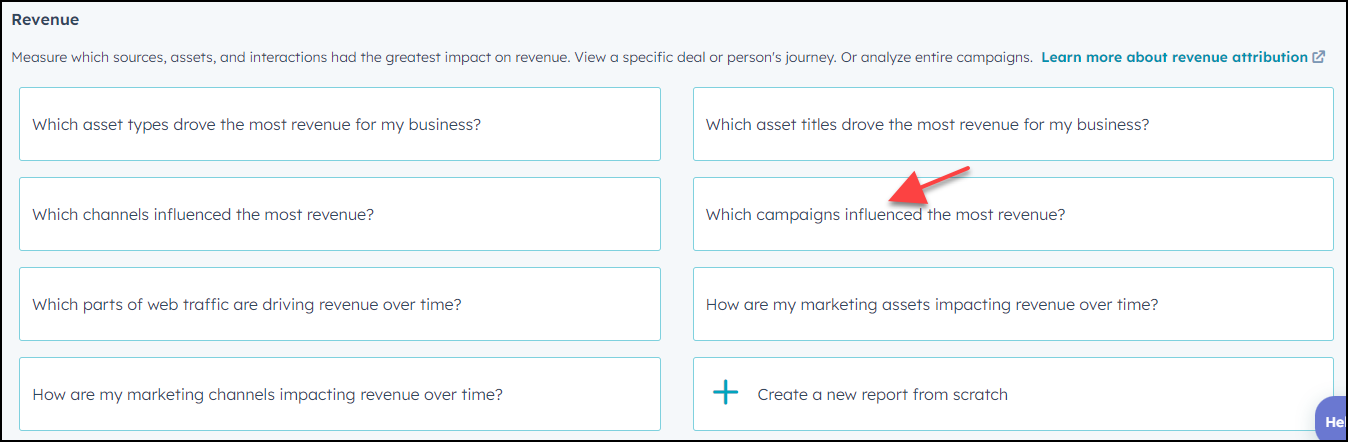 How to Create Marketing Revenue Attribution Reports Using Hubspot